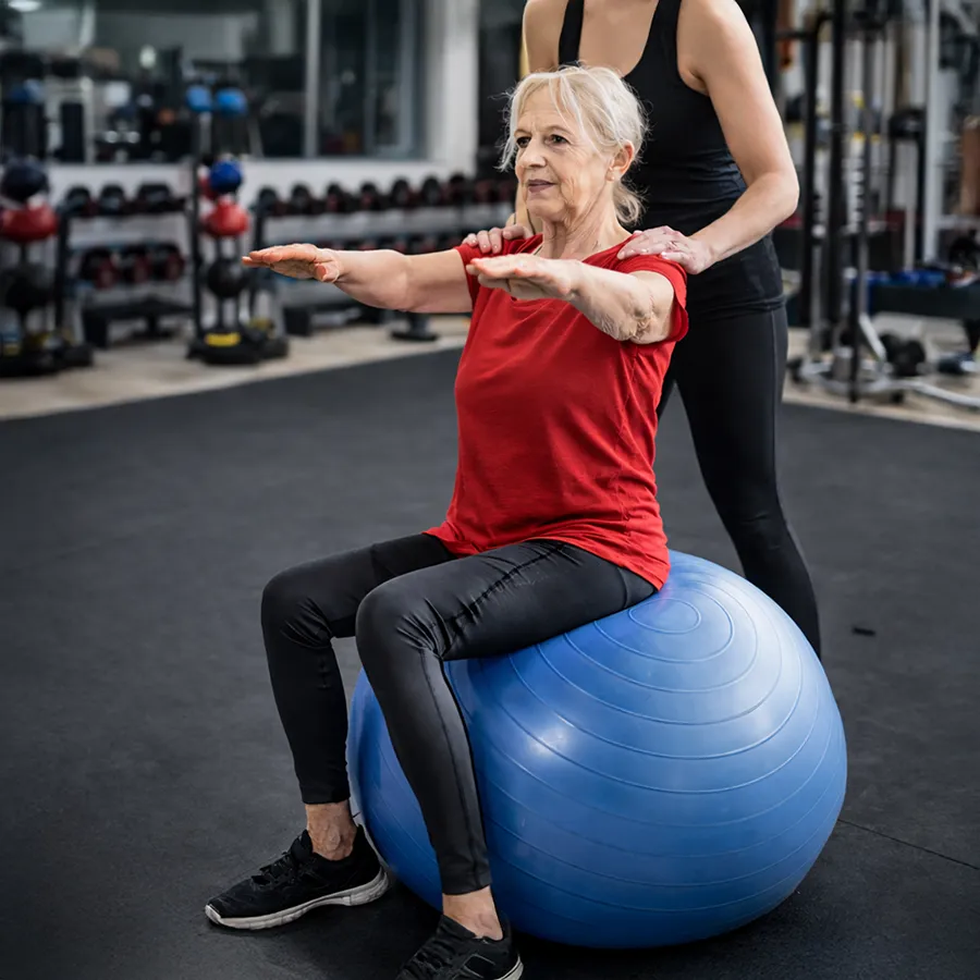 woman personal training wantage